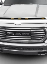 AVS Aeroskin Lightshield Color-Match Hood Protector Ivory Pearl Tri-Coat Ram 1500 2019-2021                                     - 753163-PWD - Image 3