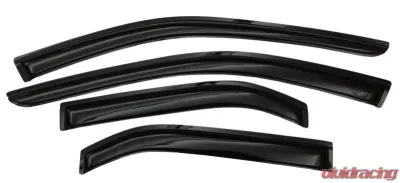 AVS Ventvisor Outside Mount Window Deflectors 4pc Smoke Hyundai Sonata (Old Body Style) 2005-2010 - 94206