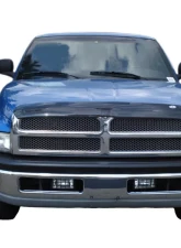AVS Bugflector II Hood Shield Smoke Dodge RAM 1500 (Front Mount) High Profile 1994-2001                                     - 25211 - Image 3