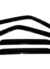 AVS Ventvisor Outside Mount Window Deflectors 4pc Smoke Jeep Patriot 2007-2018                                     - 94359 - Image 2
