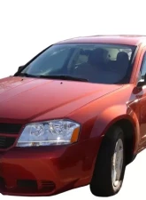 AVS Ventvisor In-Channel Front & Rear Window Deflectors 4pc Smoke Dodge Charger 2011-2021                                     - 194313 - Image 15
