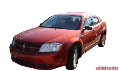 AVS Ventvisor In-Channel Front & Rear Window Deflectors 4pc Smoke Dodge Charger 2011-2021 - 194313