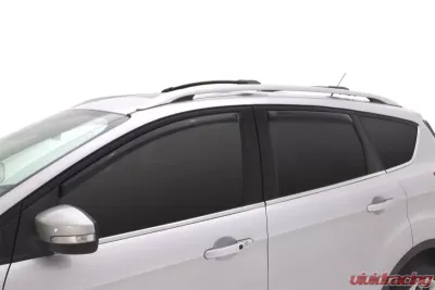 AVS Ventvisor In-Channel Front & Rear Window Deflectors 4pc Smoke Ford Escape 2013-2018 - 194383