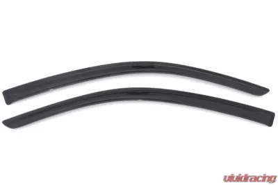 AVS Ventvisor Outside Mount Window Deflectors 2pc Smoke Honda Accord Coupe 2013-2017 - 92532