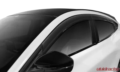 AVS Smoke Low Profile Outside Mount 4pc Ventvisor Deflector Dodge Charger 2011-2020 - 894064