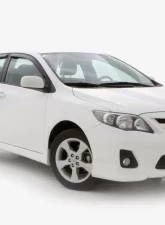 AVS Ventvisor In-Channel Front & Rear Window Deflectors 4pc Smoke Toyota Corolla 2009-2013                                     - 194073 - Image 9