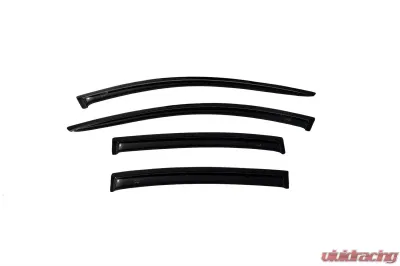 AVS Ventvisor Outside Mount Window Deflectors 4pc Smoke Chevrolet Malibu 2008-2012 - 94068