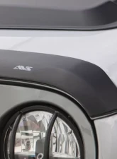 AVS Aeroskin Low Profile Hood Shield Matte Black Jeep Wrangler Unlimited 2007-2018                                     - 377060 - Image 2