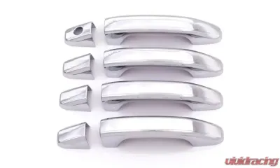 AVS Door Handle Covers (4 Door) 8pc Set Chrome Chevrolet Silverado 1500 2014-2018 - 685413