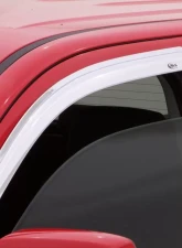 AVS Ventvisor 2pc Chrome Chevrolet Silverado 1500 Standard Cab Outside Mount Front Window 1999-2007                                     - 682956 - Image 4