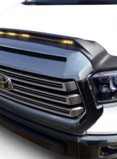 AVS Aeroskin Low Profile Hood Shield w/ Lights Black Toyota Tundra 2014-2019                                     - 753094 - Image 3