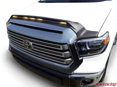 AVS Aeroskin Low Profile Hood Shield w/ Lights Black Toyota Tundra 2014-2019 - 753094