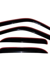 AVS Ventvisor In-Channel Front & Rear Window Deflectors 4pc Smoke Cadillac Escalade 2002-2006                                     - 194304 - Image 2
