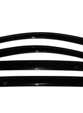AVS Ventvisor Outside Mount Window Deflectors 4pc Smoke Dodge Journey 2008-2018                                     - 94072 - Image 2