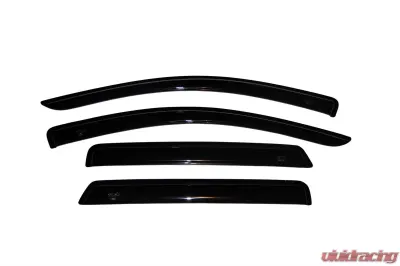 AVS Ventvisor Outside Mount Window Deflectors 4pc Smoke Dodge Journey 2008-2018 - 94072