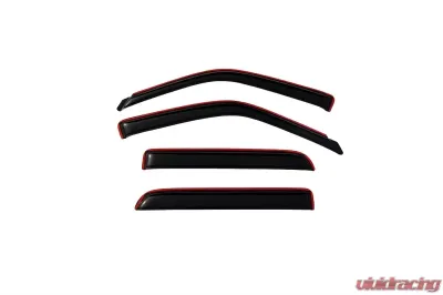 AVS Ventvisor In-Channel Front & Rear Window Deflectors 4pc Smoke Lincoln Blackwood 2002-2003 - 194949