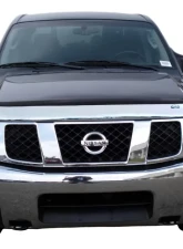 AVS High Profile Hood Shield Chrome Nissan Armada 2004-2015                                     - 680402 - Image 3