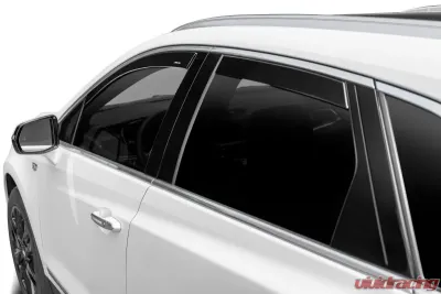 AVS Ventvisor Low Profile Deflectors 4pc Smoke Cadillac XT5 2017-2021 - 994022