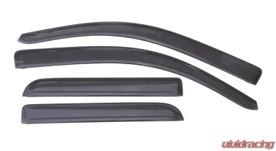 AVS Ventvisor Low Profile Deflectors 4pc - Smoke Chevrolet Silverado 1500 Ext. Cab 2014-2018 - 894040