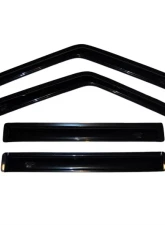 AVS Ventvisor Window Deflectors 4pc Smoke Jeep Cherokee (4 Door Excl. Limited Model) 1984-2001                                     - 94212 - Image 2