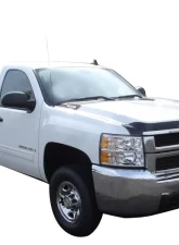 AVS Aeroskin Low Profile Acrylic Hood Shield Smoke Chevrolet Silverado 2500 2007-2010                                     - 322005 - Image 4