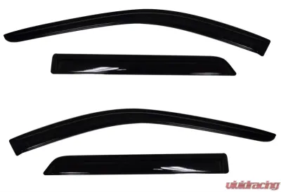 AVS Ventvisor Outside Mount Window Deflectors 4pc Smoke Dodge Durango 2011-2021 - 94267