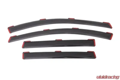 AVS Ventvisor In-Channel Front & Rear Window Deflectors 4pc Smoke Ford Escape 2013-2018 - 194383