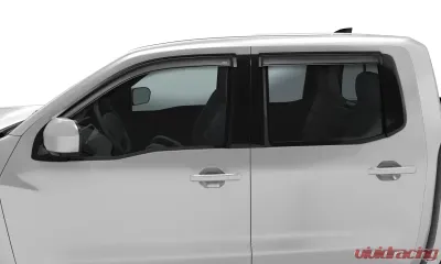 AVS Smoke Ventvisor Outside Mount Window Deflectors 4pcs Nissan Frontier 2022-2025 - 94788