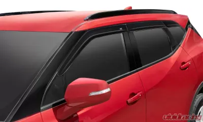 AVS Smoke Low Profile Outside Mount 4pc Ventvisor Deflector Subaru Crosstrek 2018-2021 - 894103