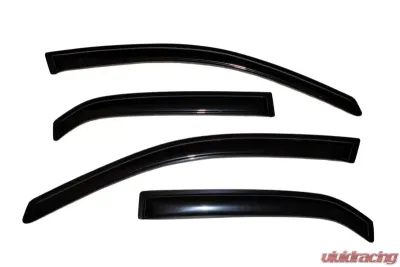 AVS Ventvisor Outside Mount Window Deflectors 4pc Smoke Mitsubishi Lancer 2002-2006 - 94229