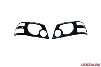 AVS Headlight Covers 2pc Black Dodge Ram 1500 Projectorz 2002-2005 - 337332