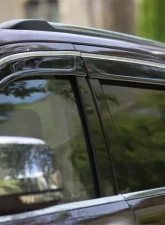 AVS Smoke with Chrome Trim Ventvisor Low Profile Window Deflectors 4pcs Honda Accord 2018-2022                                     - 794020 - Image 7