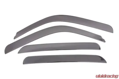 AVS Ventvisor Low Profile Deflectors 4pc Smoke Chevrolet Silverado 1500 Crew Cab 2001-2007 - 894014