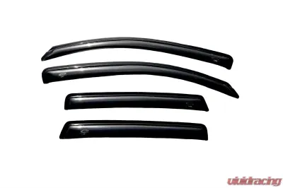 AVS Ventvisor Outside Mount Window Deflectors 4pc Smoke Dodge Caliber 2007-2012 - 94323