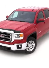 AVS Aeroskin Low Profile Acrylic Hood Shield Smoke GMC Sierra 1500 2014-2018                                     - 322075 - Image 7