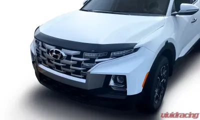 AVS Smoke Aeroskin Low Profile Hood Shield Hyundai Santa Cruz 2022-2025 - 322203