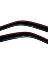AVS Ventvisor In-Channel Window Deflectors 2pc Smoke Chevrolet Express 2500 | 3500 1996+                                     - 192455 - Image 2