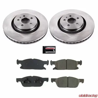 Power Stop Autospecialty Brake Kit Front Ford Edge 2019 - KOE8321