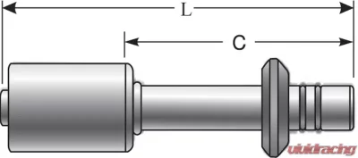 Male (Ford) Spring Lock - Aluminum (PolarSeal ACA) - G45950-1010