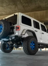 DV8 Off-Road 2018 Jeep Wrangler JL MTO Series Rear Bumper with Tire Carrier Option                                     - RBJL-13 - Image 17