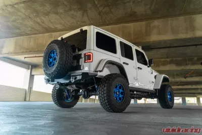 DV8 Off-Road 2018 Jeep Wrangler JL MTO Series Rear Bumper with Tire Carrier Option - RBJL-13
