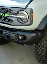 DV8 Off-Road LPBR-05 Slanted Front License Plate Mount for 2021 Ford Bronco                                     - LPBR-05 - Image 6