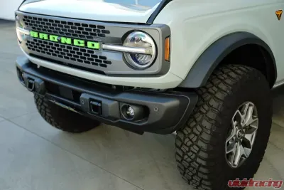 DV8 Off-Road LPBR-05 Slanted Front License Plate Mount for 2021 Ford Bronco - LPBR-05
