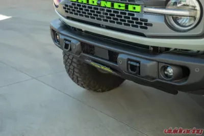 DV8 Off-Road LPBR-05 Slanted Front License Plate Mount for 2021 Ford Bronco - LPBR-05