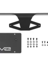 DV8 Off-Road LPBR-05 Slanted Front License Plate Mount for 2021 Ford Bronco                                     - LPBR-05 - Image 13