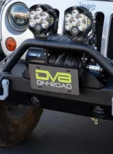 DV8 Offroad Fairlead Mounted Flip-Up License Plate Bracket                                     - LPBM-02 - Image 18