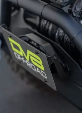 DV8 Offroad Fairlead Mounted Flip-Up License Plate Bracket                                     - LPBM-02 - Image 8