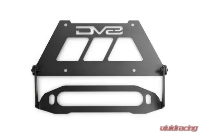 DV8 Offroad Fairlead Mounted Flip-Up License Plate Bracket - LPBM-02