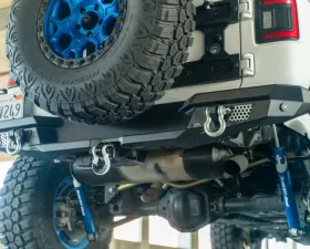 DV8 Off-Road 2018 Jeep Wrangler JL MTO Series Rear Bumper with Tire Carrier Option