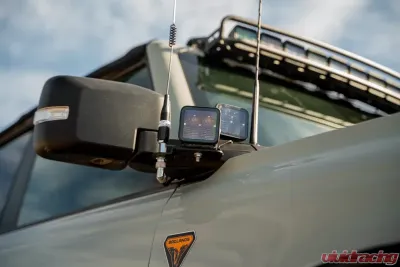 DV8 Offroad A Pillar Dual Light Pod Drop Mounts Ford Bronco 2021-2025 - LBBR-08